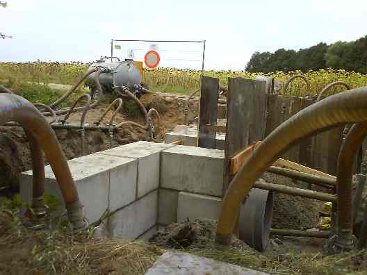 Bauwerk im Bau